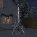 Vidaxxl Sapin de Noël LED 525 LED colorées 302 cm