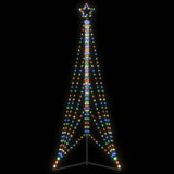 Vidaxl led-kerstboom 525 leds kleurrijk 302 cm