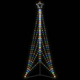 Vidaxxl Sapin de Noël LED 525 LED colorées 302 cm