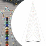 Vidaxl led-kerstboom 861 leds kleurrijk 478 cm