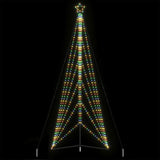 Vidaxl led-kerstboom 861 leds kleurrijk 478 cm