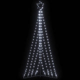 Vidaxxl Sapin de Noël LED 339 LED blanc froid 187 cm