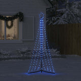 Vidaxxl Sapin de Noël LED 339 LED 187 cm bleu