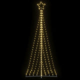 Vidaxxl Sapin de Noël LED 447 LED blanc chaud 249 cm