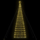 Vidaxxl Sapin de Noël LED 1534 LED blanc chaud 503 cm