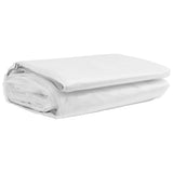 Vidaxl plantenafdekking met zeilringen 1x8 m polyethyleen