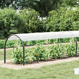 Vidaxl plantenafdekking met zeilringen 2x4 m polyethyleen