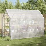 Vidaxl plantenafdekking met zeilringen 3x6 m polyethyleen