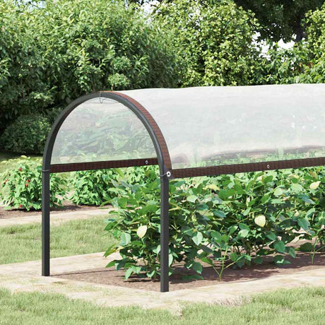 Vidaxl plantenafdekking met zeilringen 2x3 m polyethyleen