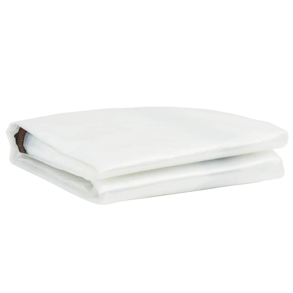 Vidaxl plantenafdekking met zeilringen 2x4 m polyethyleen
