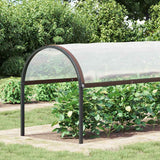 Vidaxl plantenafdekking met zeilringen 2x5 m polyethyleen
