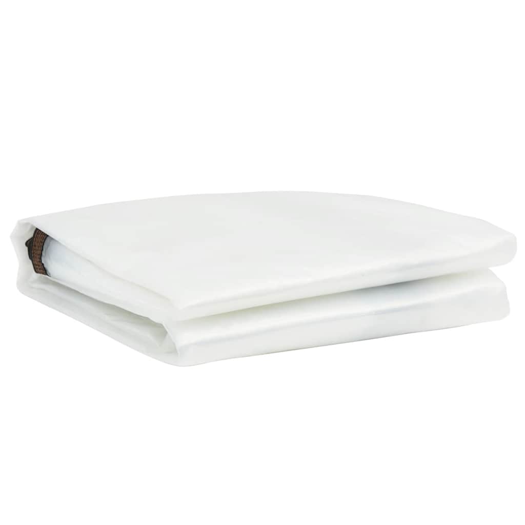 Vidaxl plantenafdekking met zeilringen 2x6 m polyethyleen