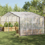 Vidaxl plantenafdekking met zeilringen 3x10 m polyethyleen
