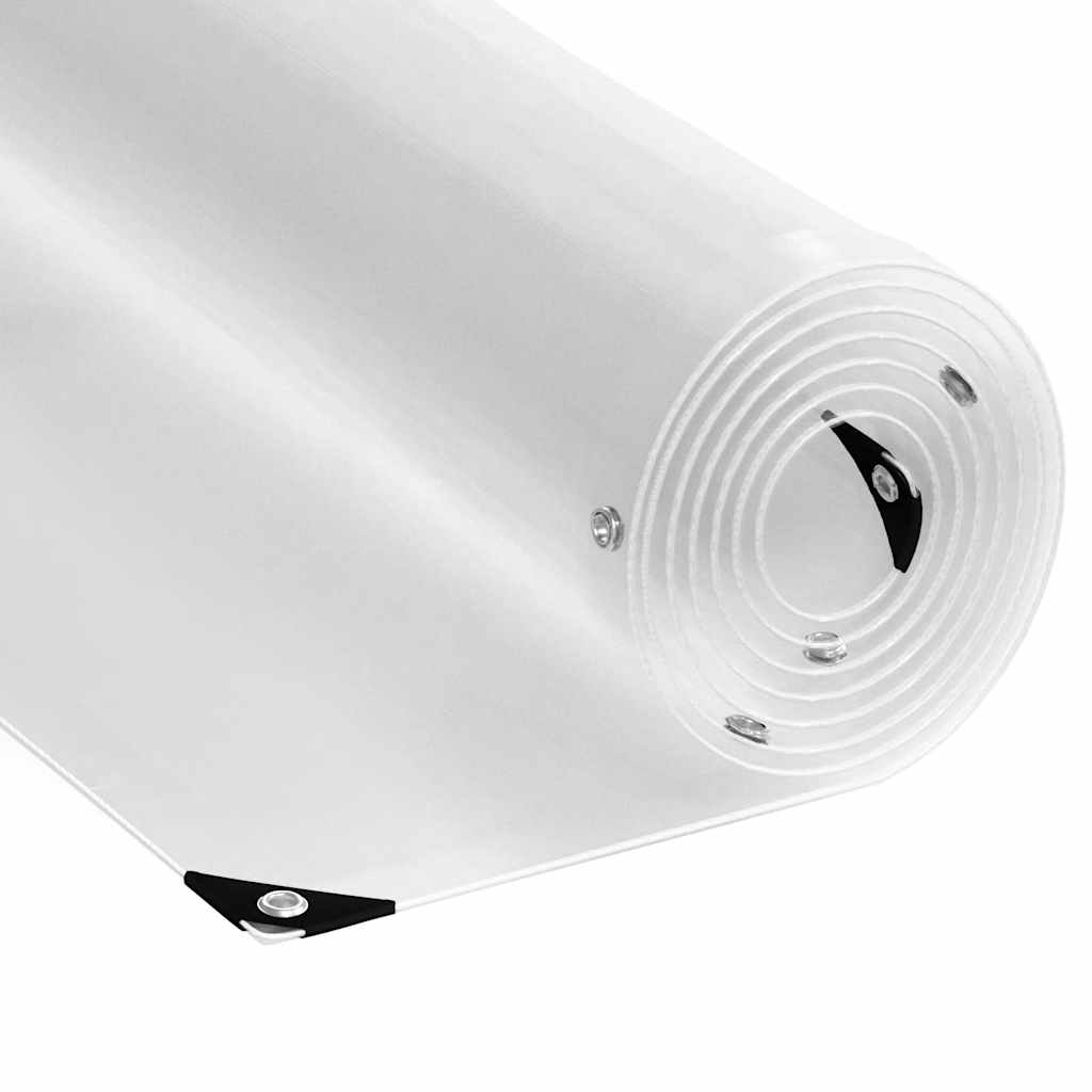 Vidaxl plantenafdekking met zeilringen 2x6 m pvc