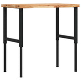 VidaXL établi rectangulaire 100x60x(73-99.5) cm bois d'acacia massif