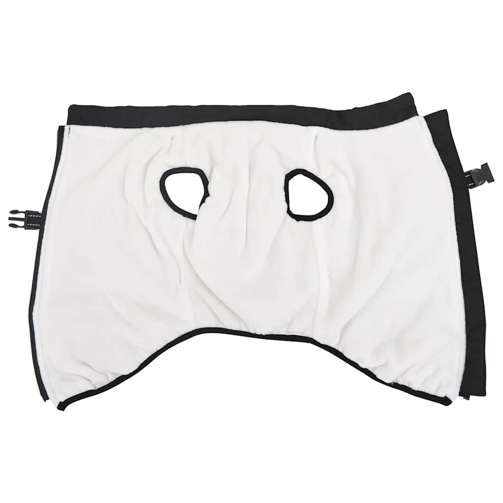 Vidaxxl manteau pour chien avec harnais imperméable réfléchissant noir l52