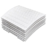 Vidaxx jupe de sapin de Noël ø56x23 cm plastique blanc