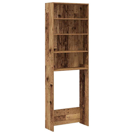 Vidaxx meuble lave-linge 64x24x190 cm couleur bois ancien