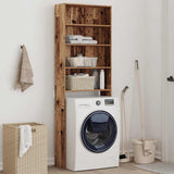 Vidaxx meuble lave-linge 64x24x190 cm couleur bois ancien