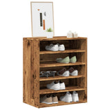 Vidaxl Schong Cabinet 60x33X70 cm veraarbecht Holz alen Holz--Colored