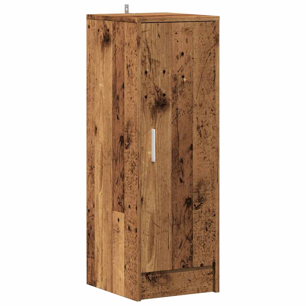 Vidaxl Schuhschrank 32x35x92 cm propertiertes Holz altes Holzfarbe