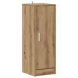 VidaXL meuble à chaussures 32x35x92 cm bois travaillé, couleur chêne artisanal