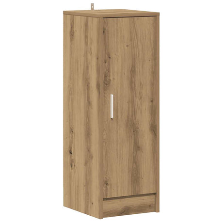 VidaXL meuble à chaussures 32x35x92 cm bois travaillé, couleur chêne artisanal