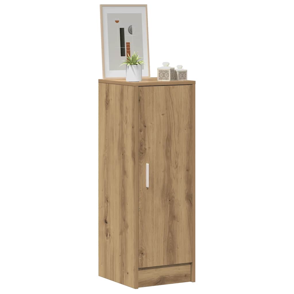 VidaXL meuble à chaussures 32x35x92 cm bois travaillé, couleur chêne artisanal
