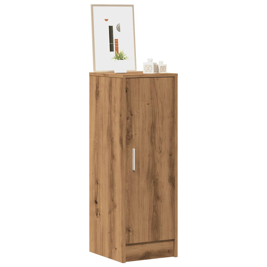 VidaXL Shoe cabinet 32x35x92 cm processed wood artisanal oak color