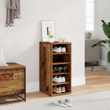 VidaXL shoe cabinet 32x35x70 cm processed wood old wood -colored