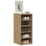 Vidaxx armoires à chaussures 2 pcs 32x35x70 cm bois travaillé chêne artisanal