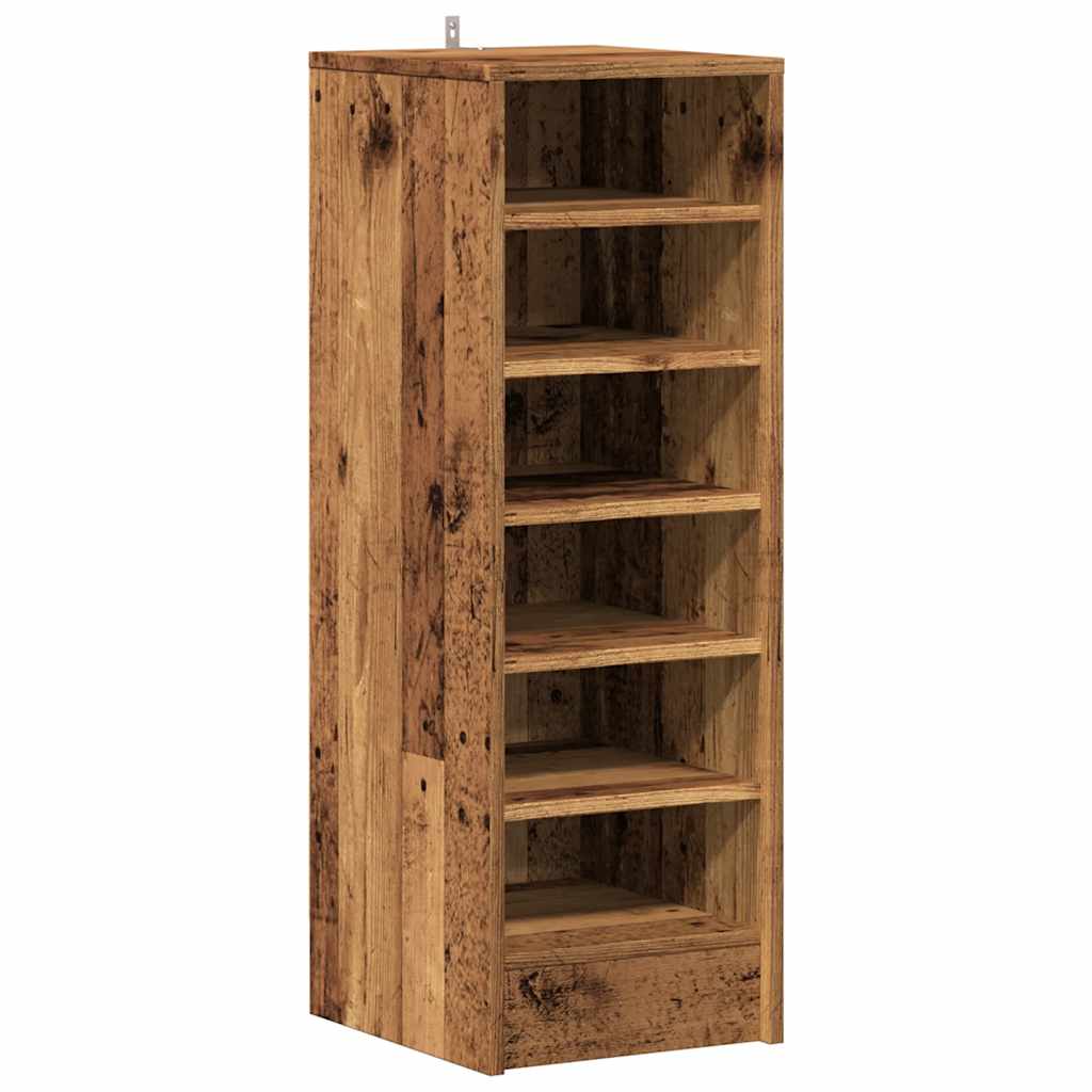 Vidaxl Shoe cabinet 32x35x92 cm Properted Wood Old Wood colored