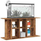 Vidaxl aquariumstandaard 120x40x60 cm bewerkt hout oud houtkleurig