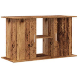 Vidaxl aquariumstandaard 101x41x58 cm bewerkt hout oud houtkleurig