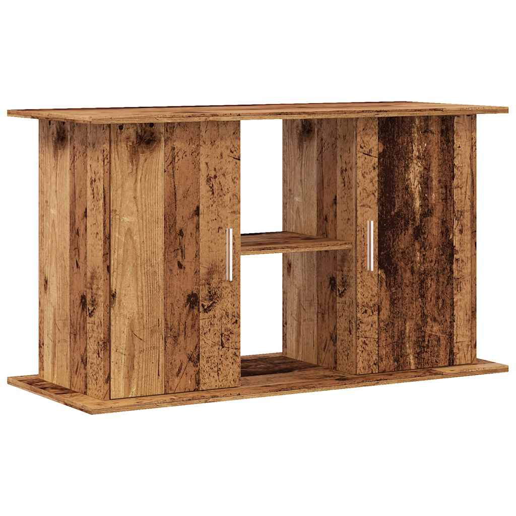 Vidaxl Aquarium Standard 101x41x58 cm verarbeitetes Holz altes Holzfarbe