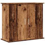 Vidaxx support d'aquarium 81x36x73 cm bois traité, couleur bois ancien