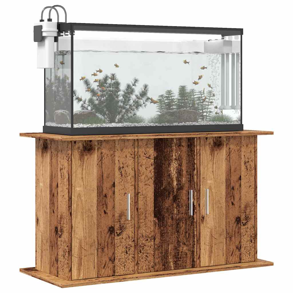 Vidaxx support d'aquarium 101x41x58 cm bois traité, couleur bois ancien