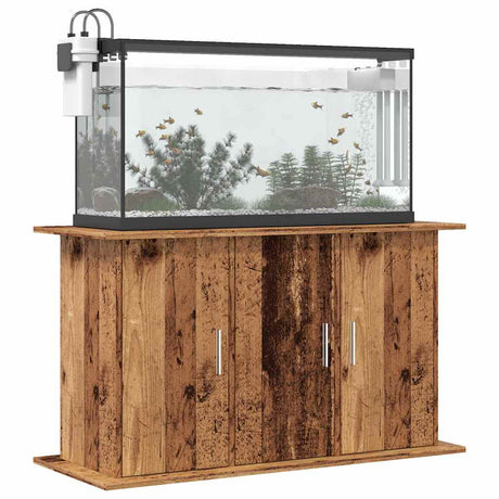 Vidaxx support d'aquarium 101x41x58 cm bois traité, couleur bois ancien