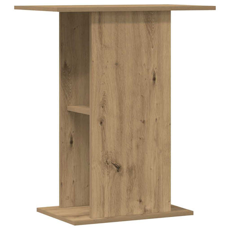 Support d'aquarium Vidaxx 36x60,5x72,5 cm en bois travaillé, chêne artisanal