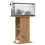 VIDAXL Aquarium Standard 36x60.5x72.5 cm Behandlet trehåndverks eik