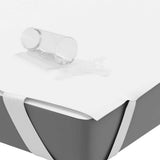 Vidaxl matrasbeschermer waterdicht 140x220 cm wit