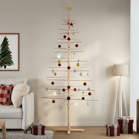 Vidaxx décoration de Noël sapin de Noël 210 cm bois de pin massif