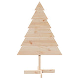 Vidaxl kerstdecoratie kerstboom 110 cm massief hout