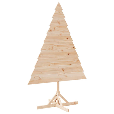 VidaXL décoration de Noël sapin de Noël 180 cm bois massif