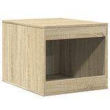 Vidaxl Kattenbakkast 47x59x42 cm Predelani les Sonoma Oak obarvano