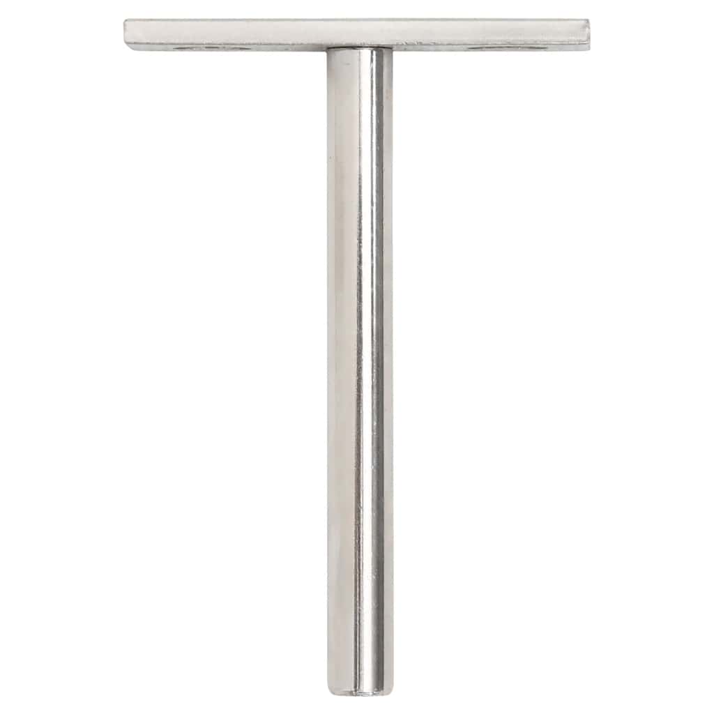 Vidaxx supports d'étagère flottants 12pcs invisibles ø10x100 mm acier au carbone