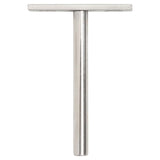 Vidaxx supports d'étagère flottants 12pcs invisibles ø10x100 mm acier au carbone