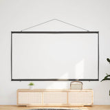 Vidaxl Projection Screen Wall Visící 100 palců 16: 9