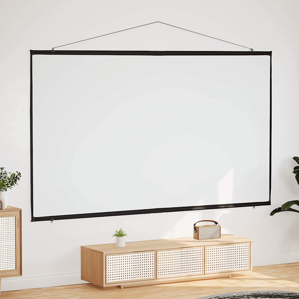 Vidaxl Projection Screen Wall hängande 120 tum 16: 9