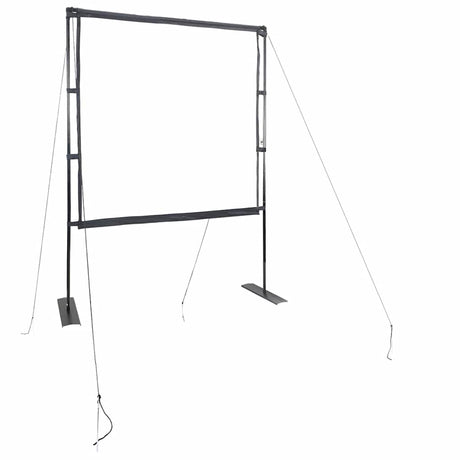 Vidaxl projectiescherm met statieven 89 inch 1:1